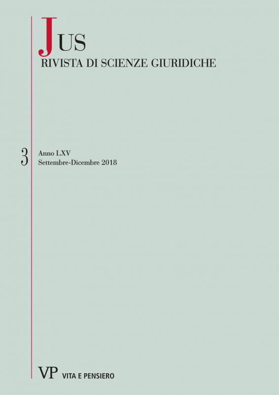 Rapporto di causalità – Rapporti di causalità:
riflessioni ‘frammentarie’ tra diritto penale moderno
e giurisprudenza romana